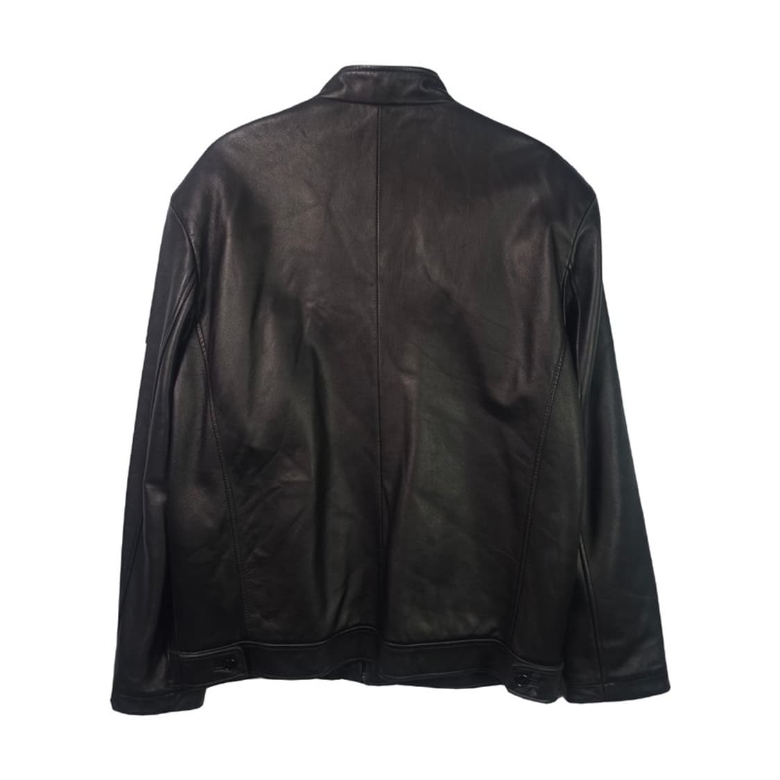 ROTHSCHILD 미니멀 스탠칼라 가죽자켓 XL 상품이미지2