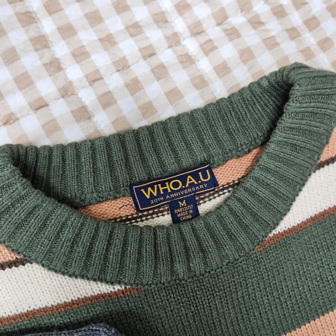 후아유 춘추용 긴소매 니트 남자100 (2벌가격) 상품이미지3