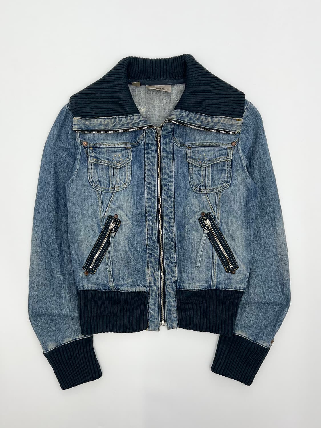 빈티지 데님 자켓 상품이미지1
