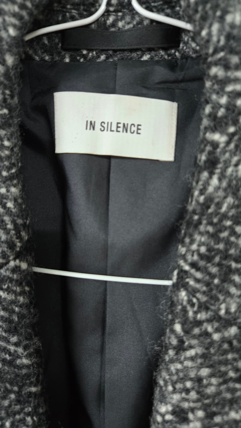 인사일런스 헤링본 코트 상품이미지2