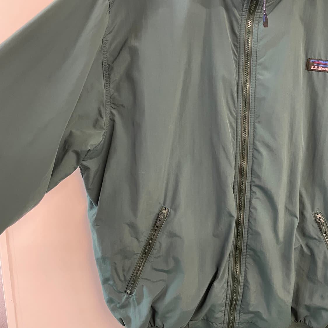 90s 엘엘빈 나일론 웜업자켓 상품이미지4