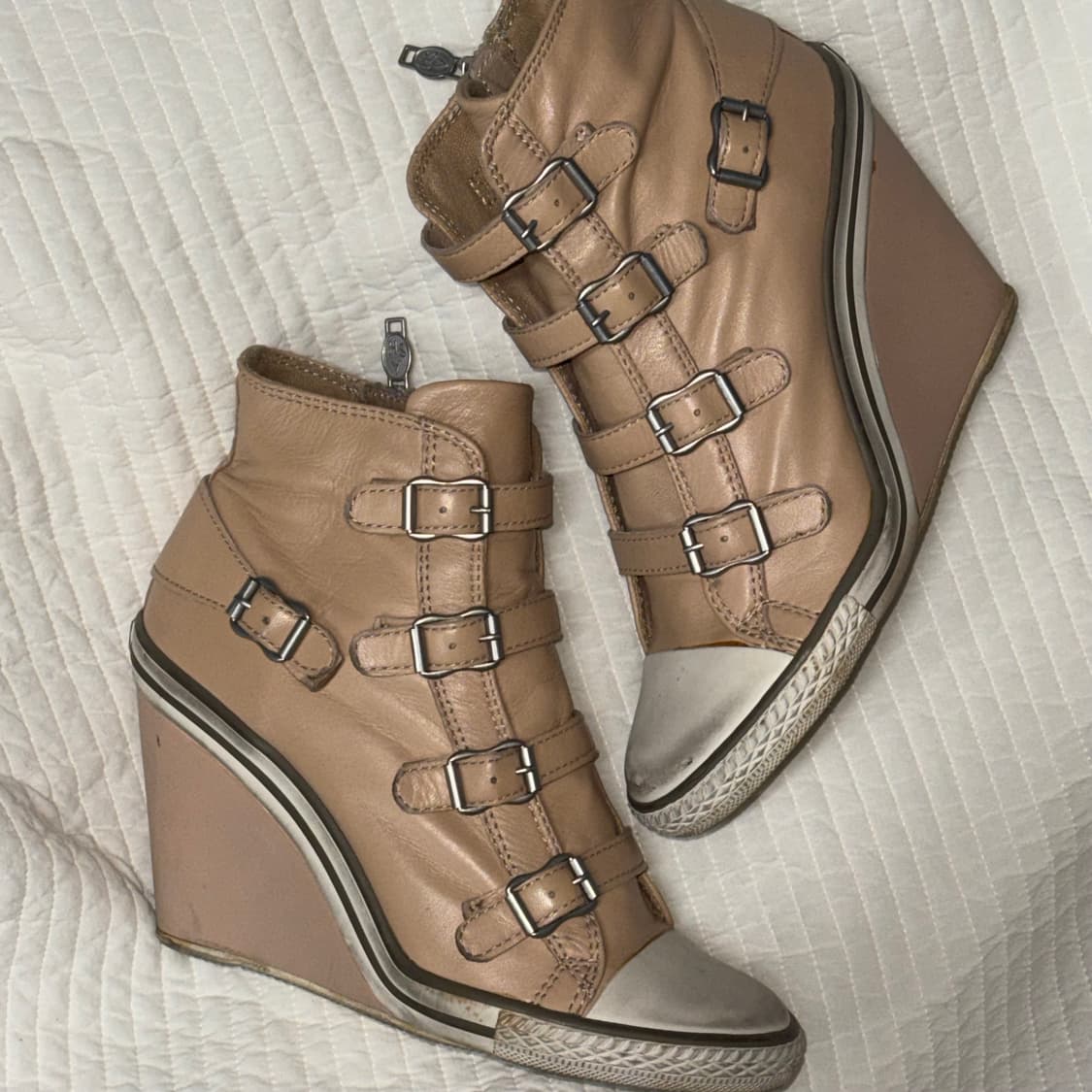 Ash 웨지힐 스니커즈 38 베이지  상품이미지1