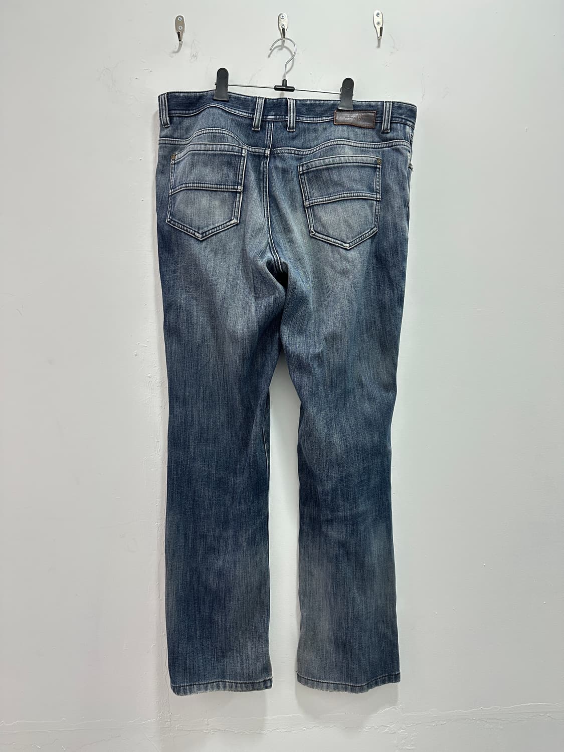 Vintage destroyed washing denim jeans 상품이미지9