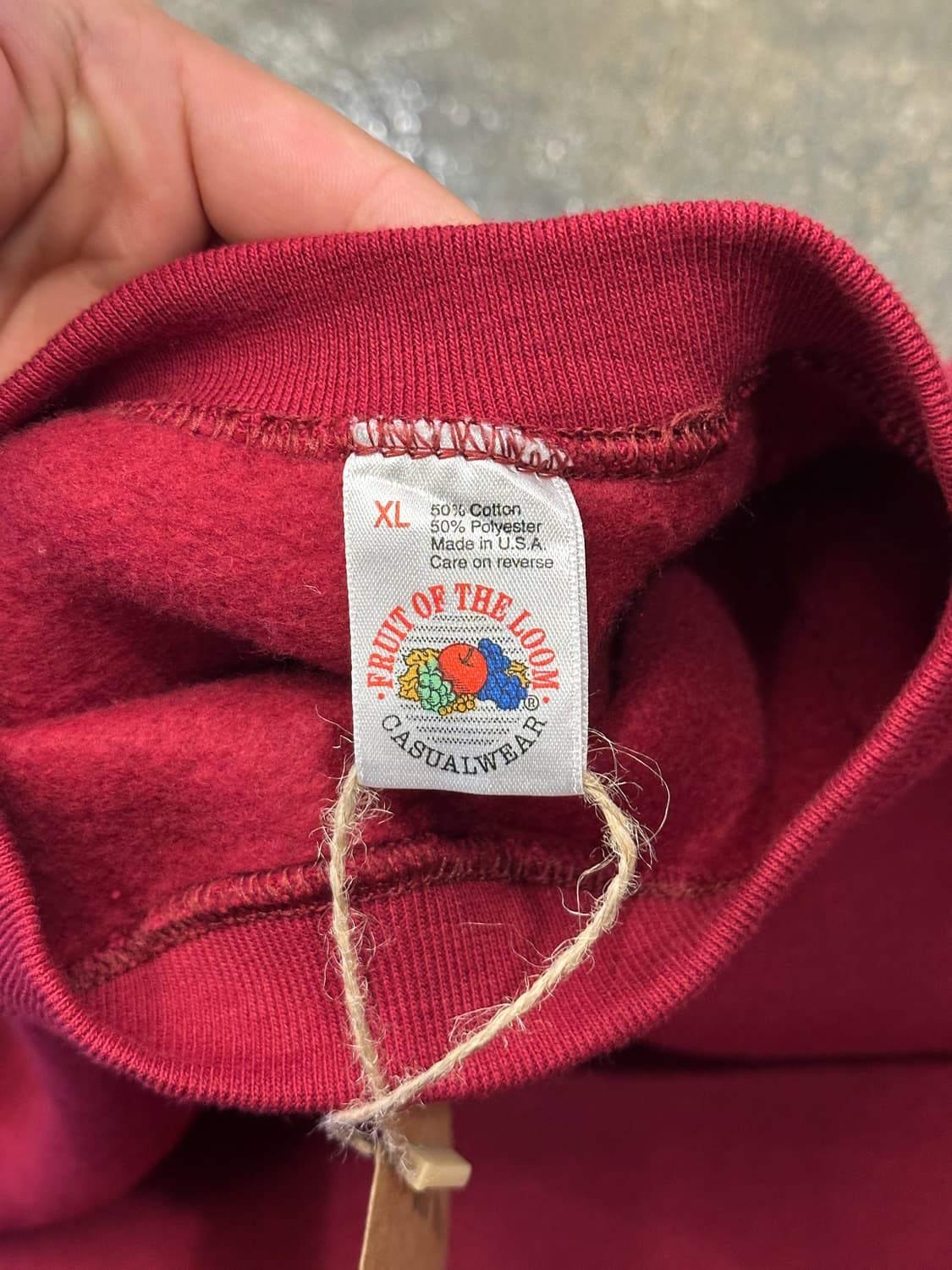 80s 50/50 Fruit of the loom USA 맨투맨 스웻셔츠 상품이미지2