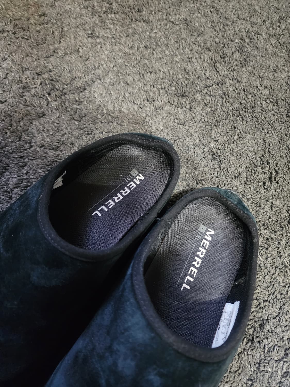머렐 블랙 스웨이드슬라이드 뮬 비브람창   상품이미지5