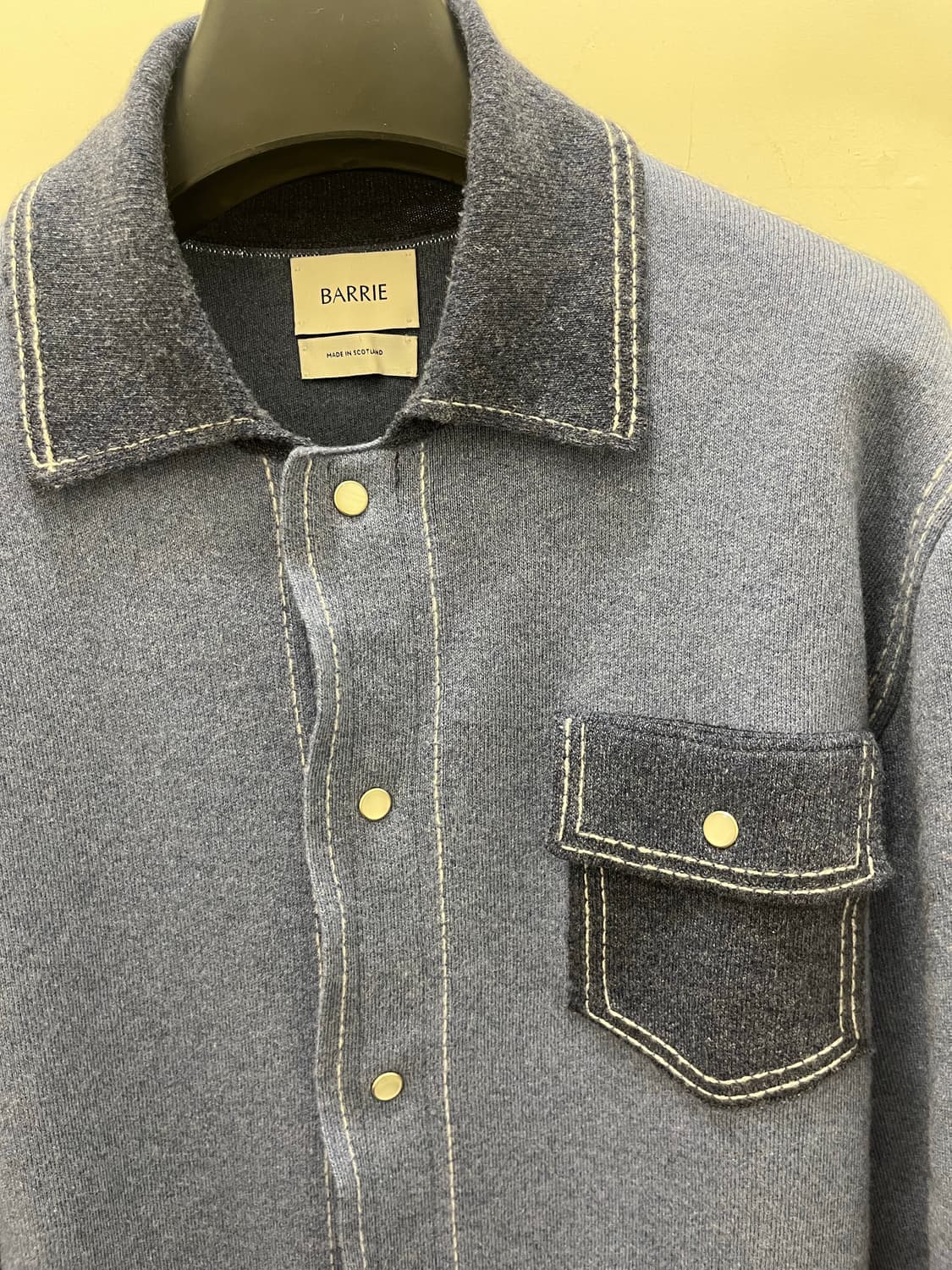 배리 캐시미어 코튼 셔츠 상품이미지2