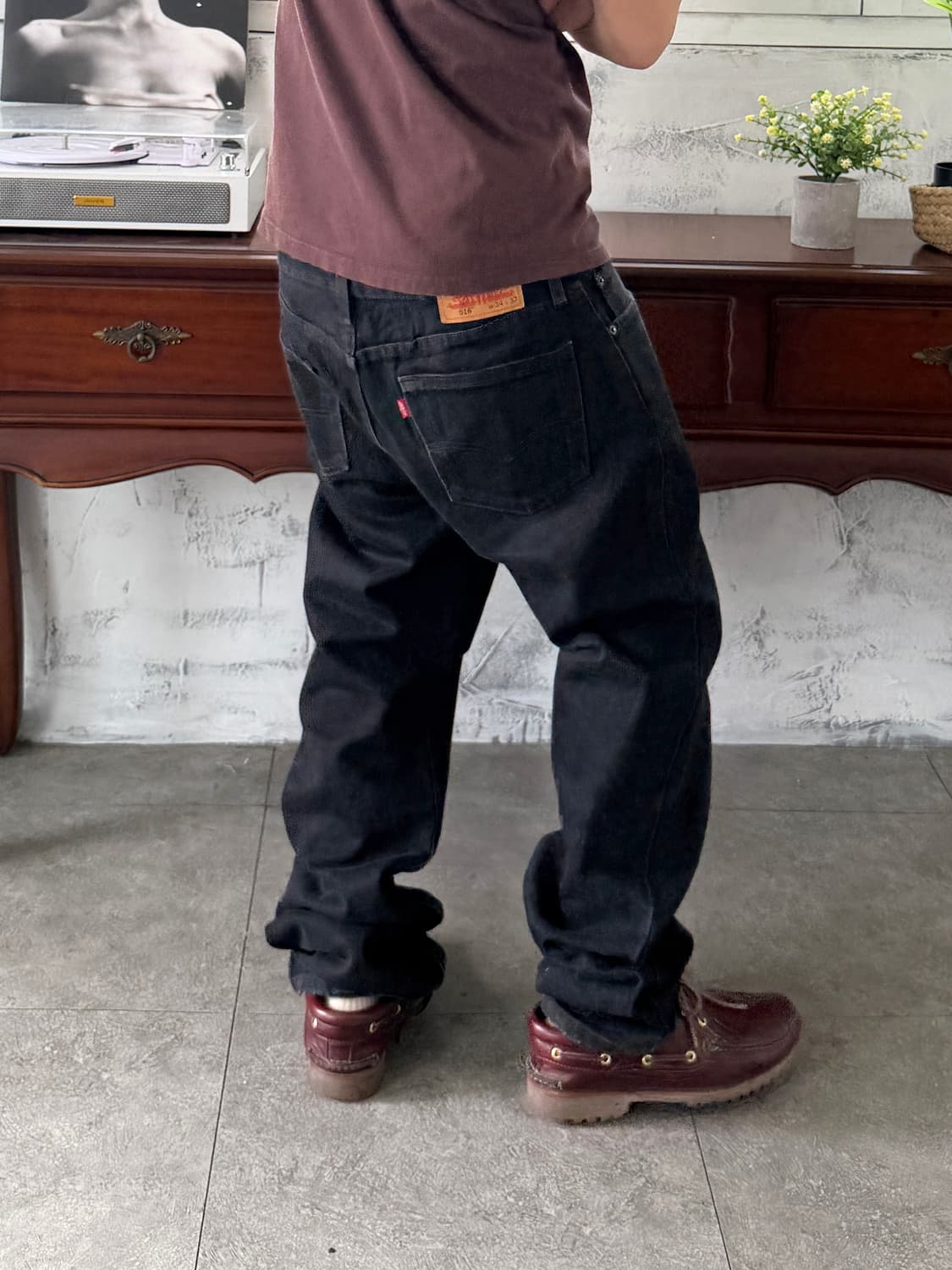 리바이스 516 블랙 상품이미지5