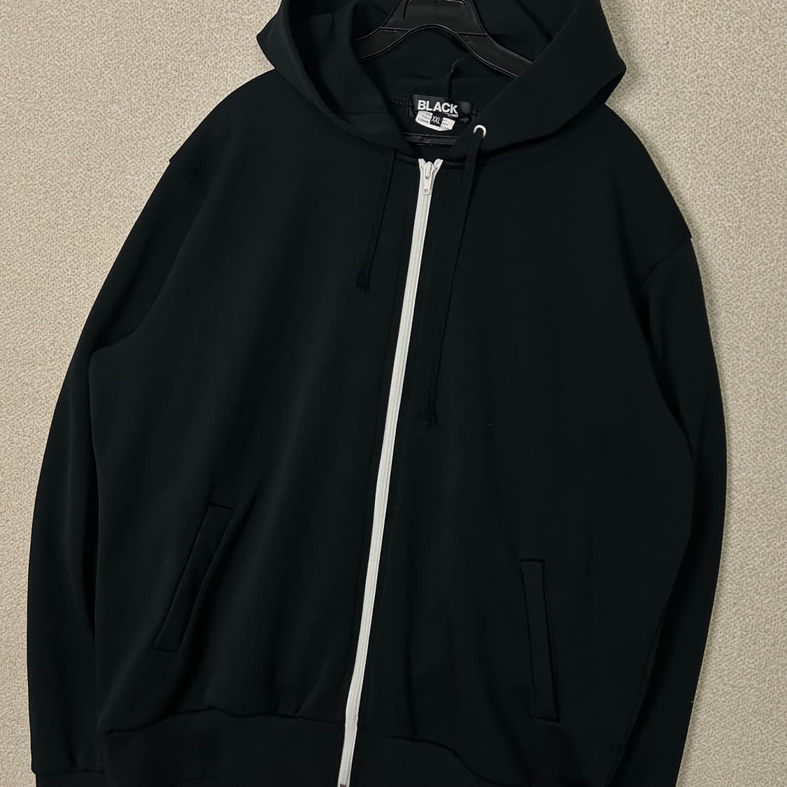 (XXL) 꼼데가르송 블랙라인 폴리 후드집업  상품이미지2