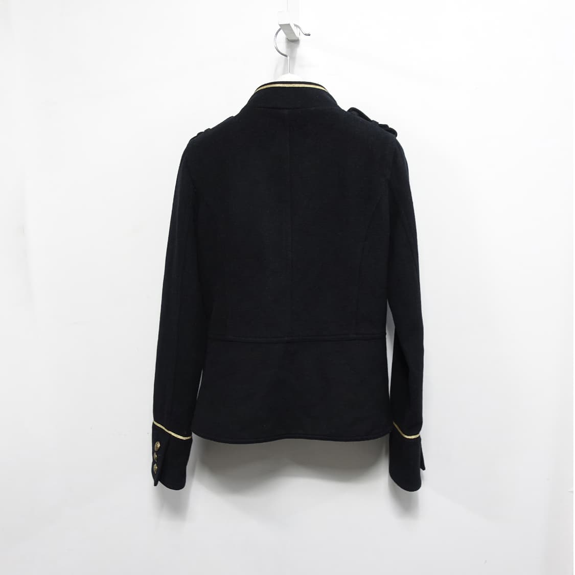 SWORDFISH 소드피쉬 나폴레옹 울 금장 더블버튼 크롭 숏 자켓 상품이미지4