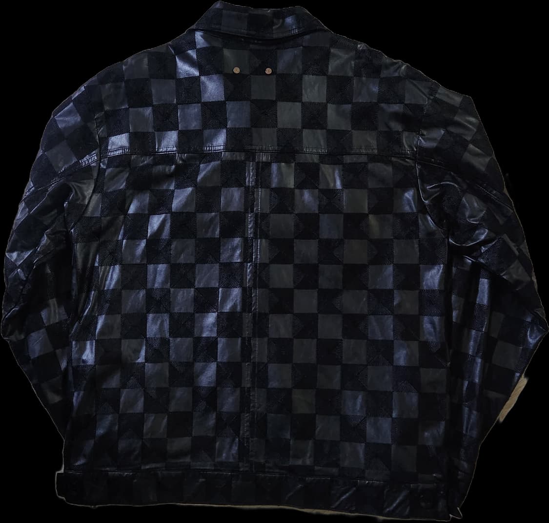 앤더슨벨 체커보드 트러커자켓 상품이미지2