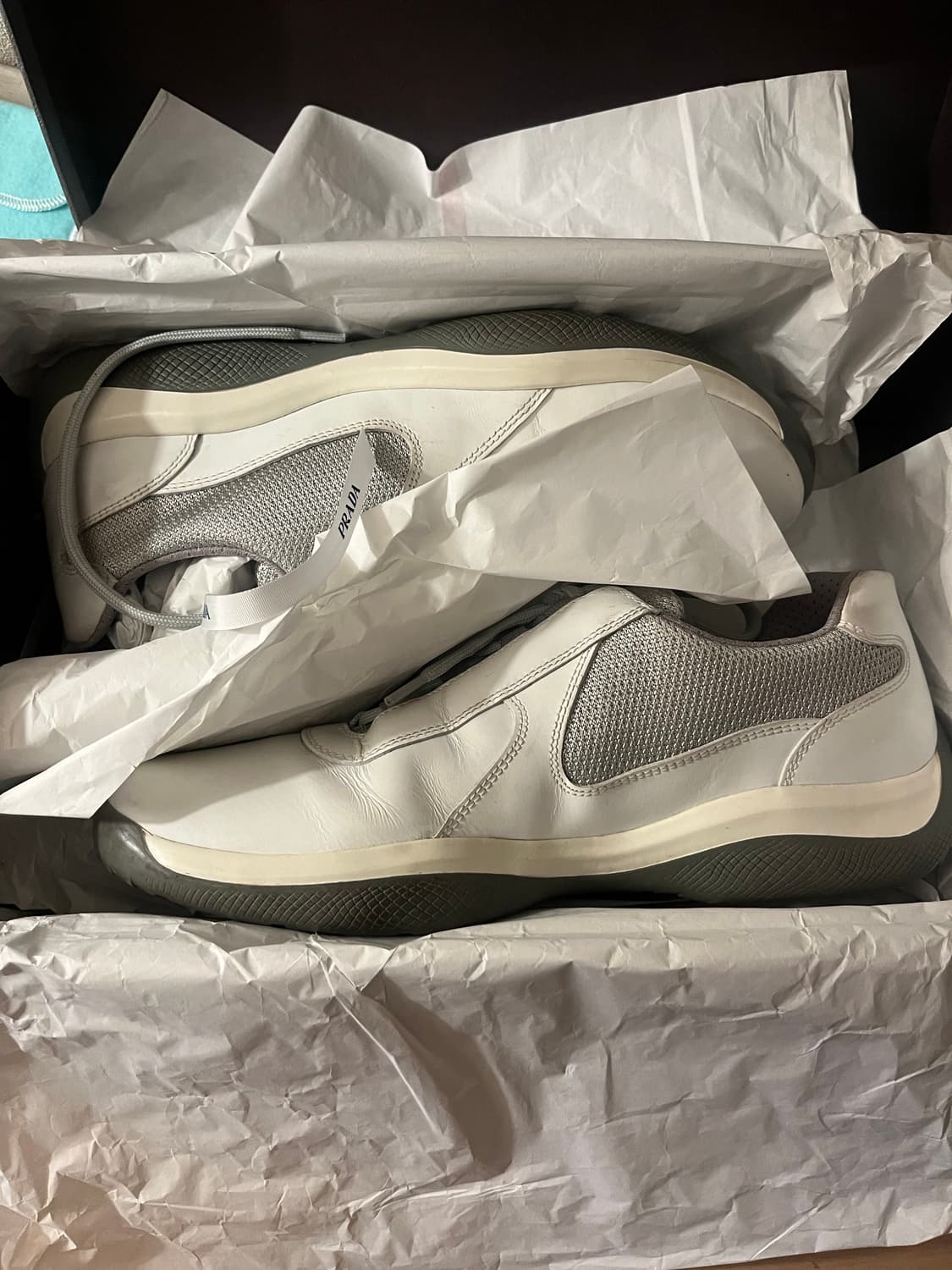 프라다 90's 아메리카컵 빈티지 uk6.5 상품이미지5