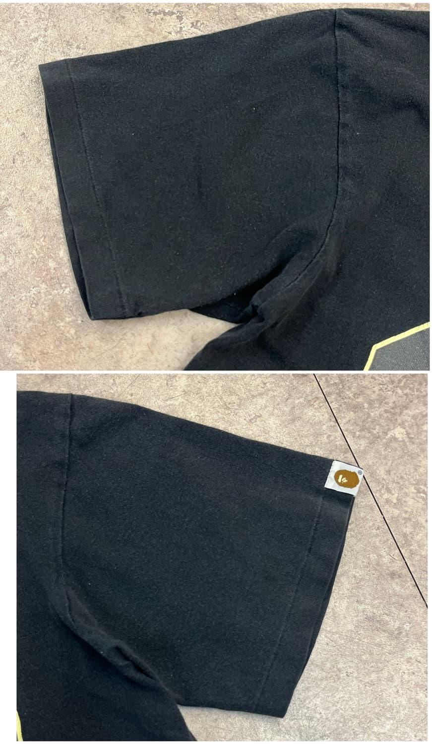 베이프 Trooper 반팔티 블랙 S #csz3847 상품이미지7