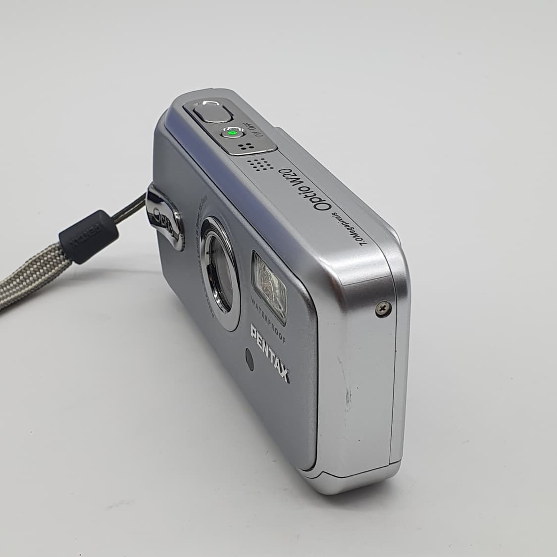 작례⭕️ 펜탁스 옵티오 W20 쿨 실버✨ 빈티지 디카 디지털카메라 상품이미지10