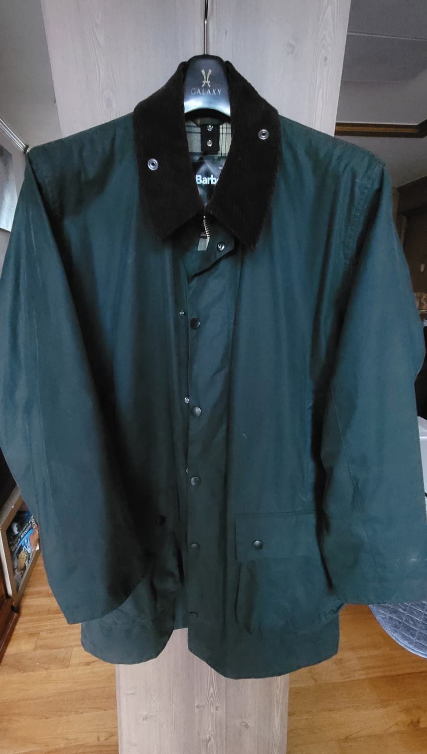 바버 보더 왁스 자켓 세이지 40 상품이미지1