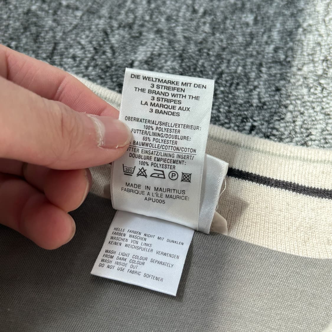 아디다스 90‘s 베이지 바람막이 자켓 상품이미지9