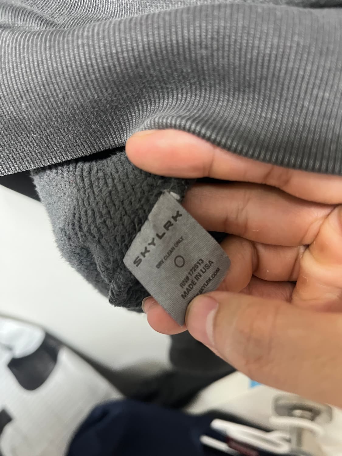 SKYLRK 후드 집업 스머지 L 사이즈 상품이미지3