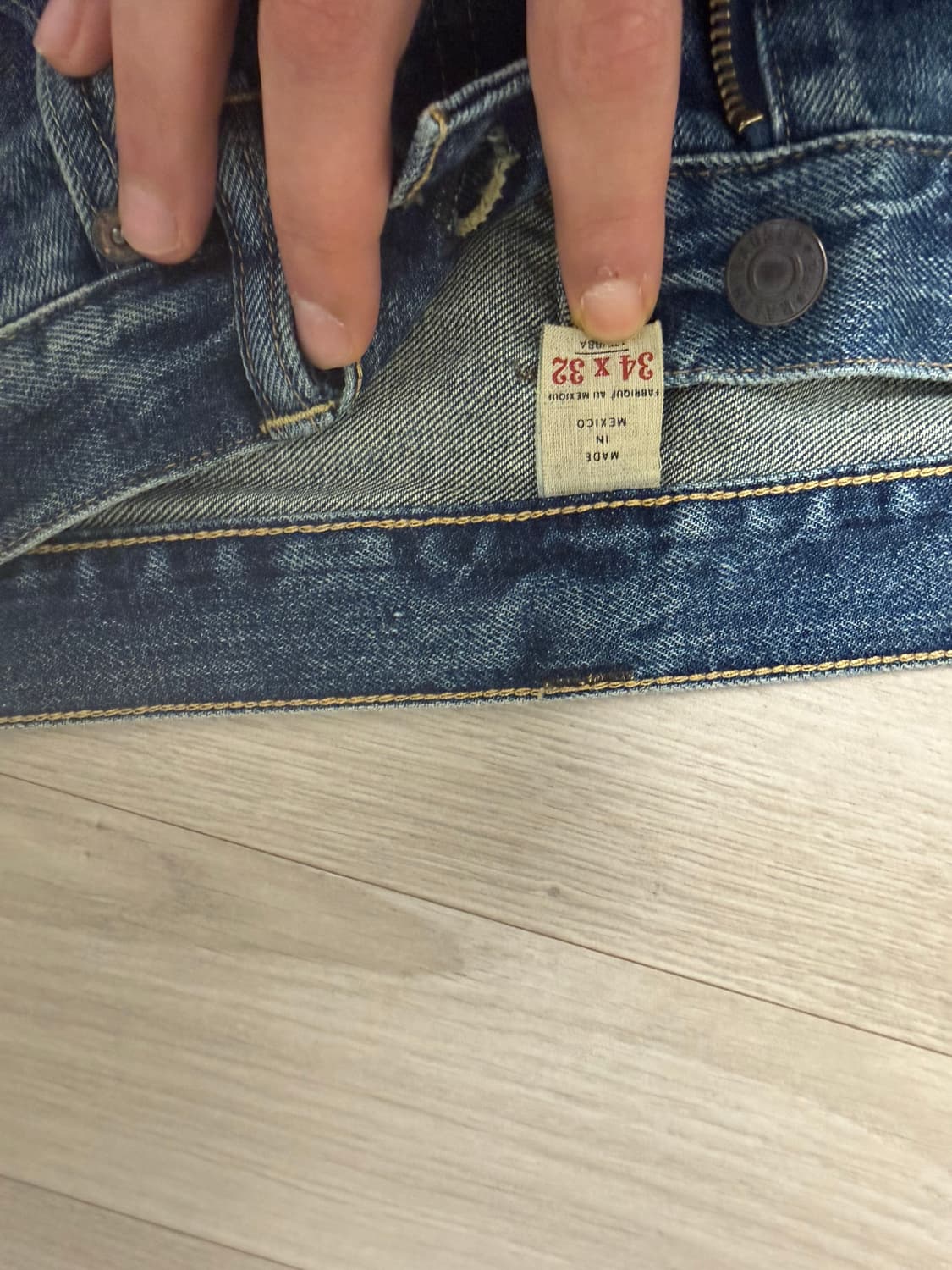 rrl 슬림핏 벨그라드진 34x32 상품이미지3