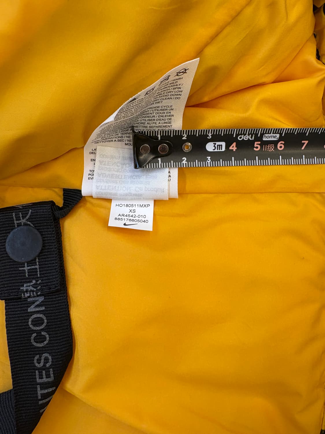 (나이키 ACG 다운 베스트 옐로 스플래터 상품이미지8