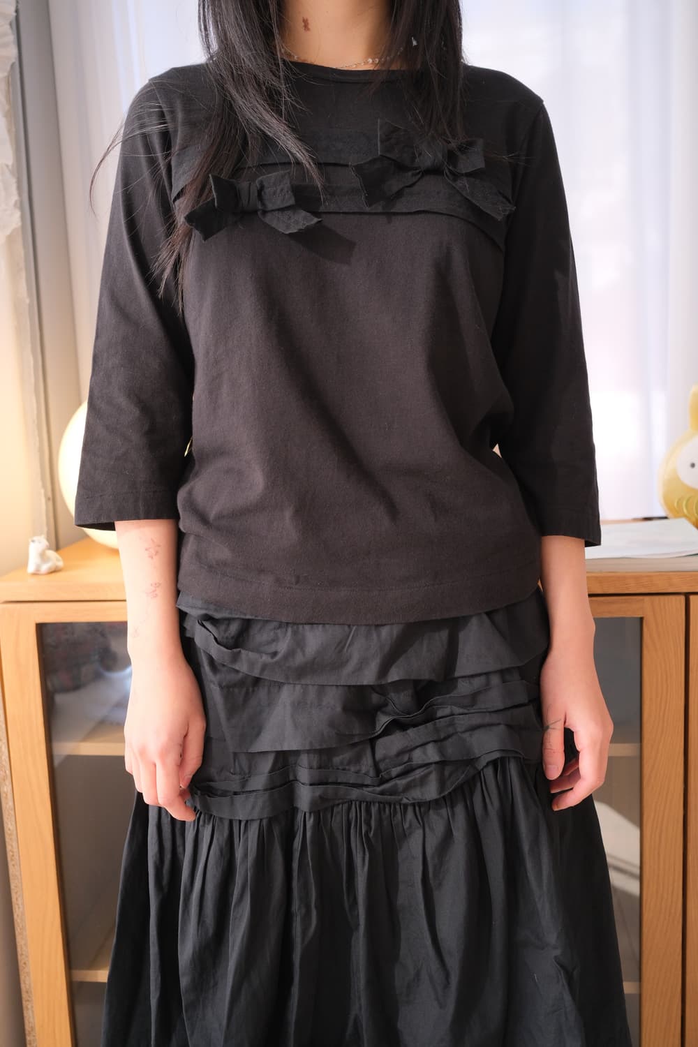 Ribbon top 상품이미지3