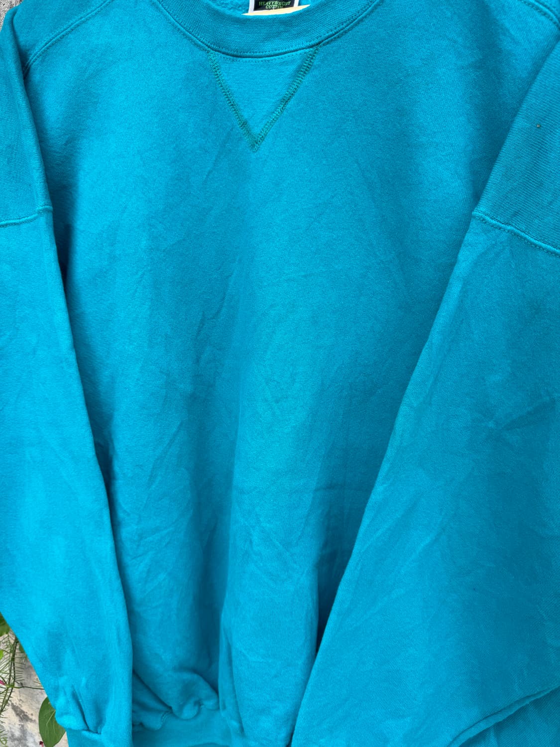90s tultex 무지 헤비코튼 made in usa 맨투맨 스웻셔츠 상품이미지3