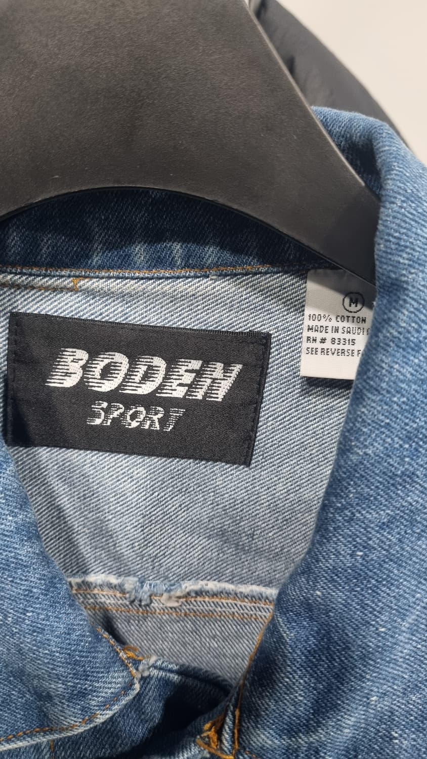 BODEN USA 105  레트로 데님자켓 깁슨 전자기타 타입3 청자켓 상품이미지3