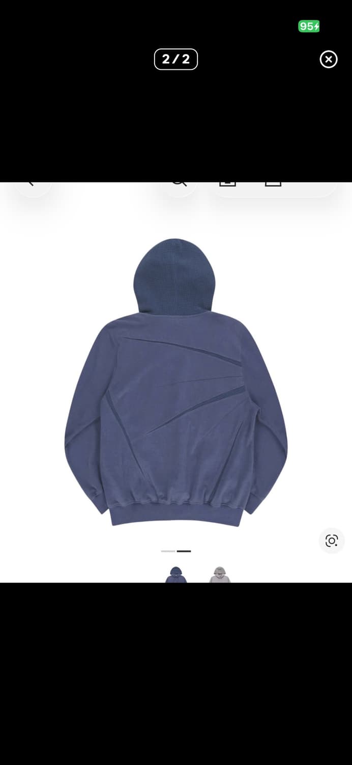 Xlim ep.8 후드 네이비 L 상품이미지1