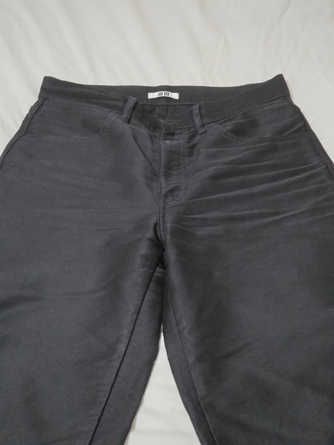 유니클로 U 라운드진 블랙 29사이즈 상품이미지4