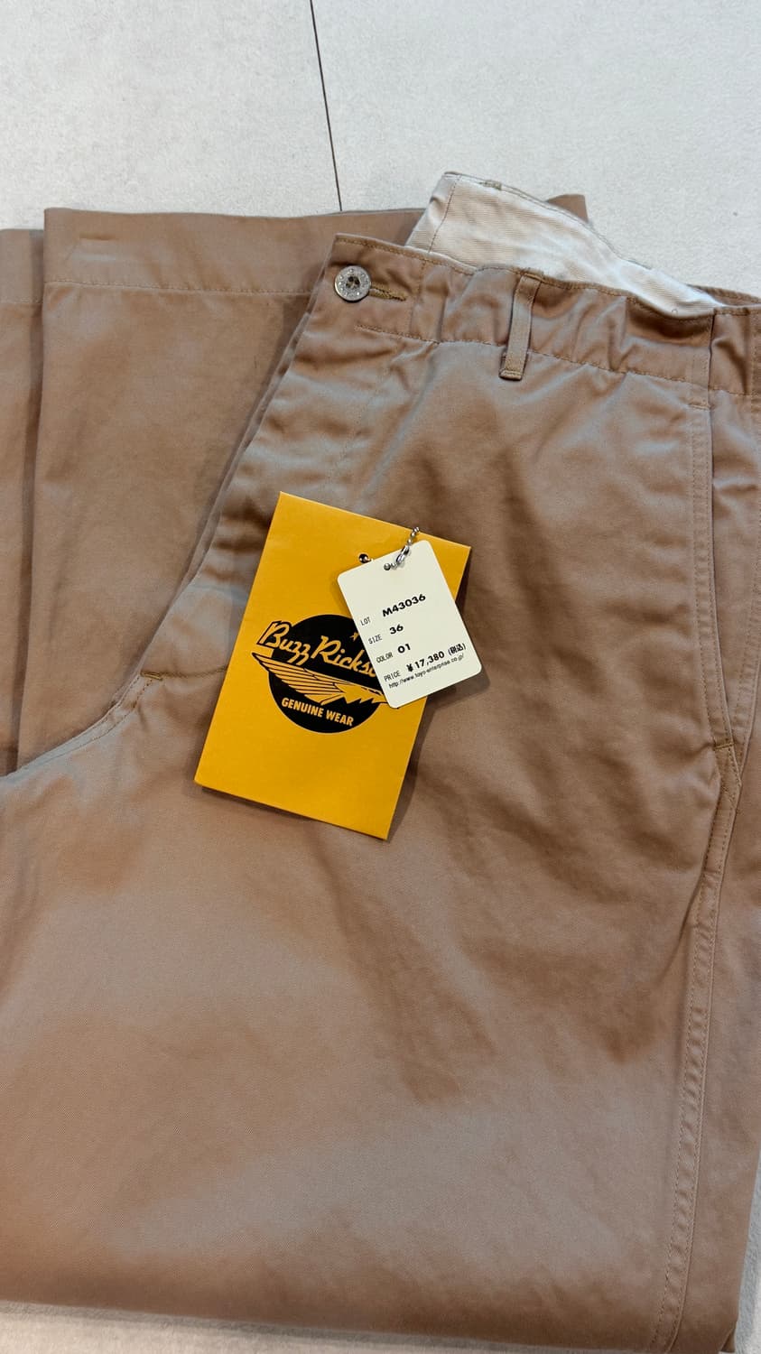 버즈릭슨 1942 밀리터리 치노 베이지 36 상품이미지6