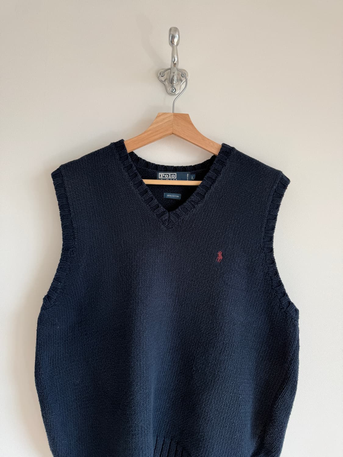 폴로 랄프로렌(Polo Ralph Lauren) 코튼 니트 베스트 상품이미지2