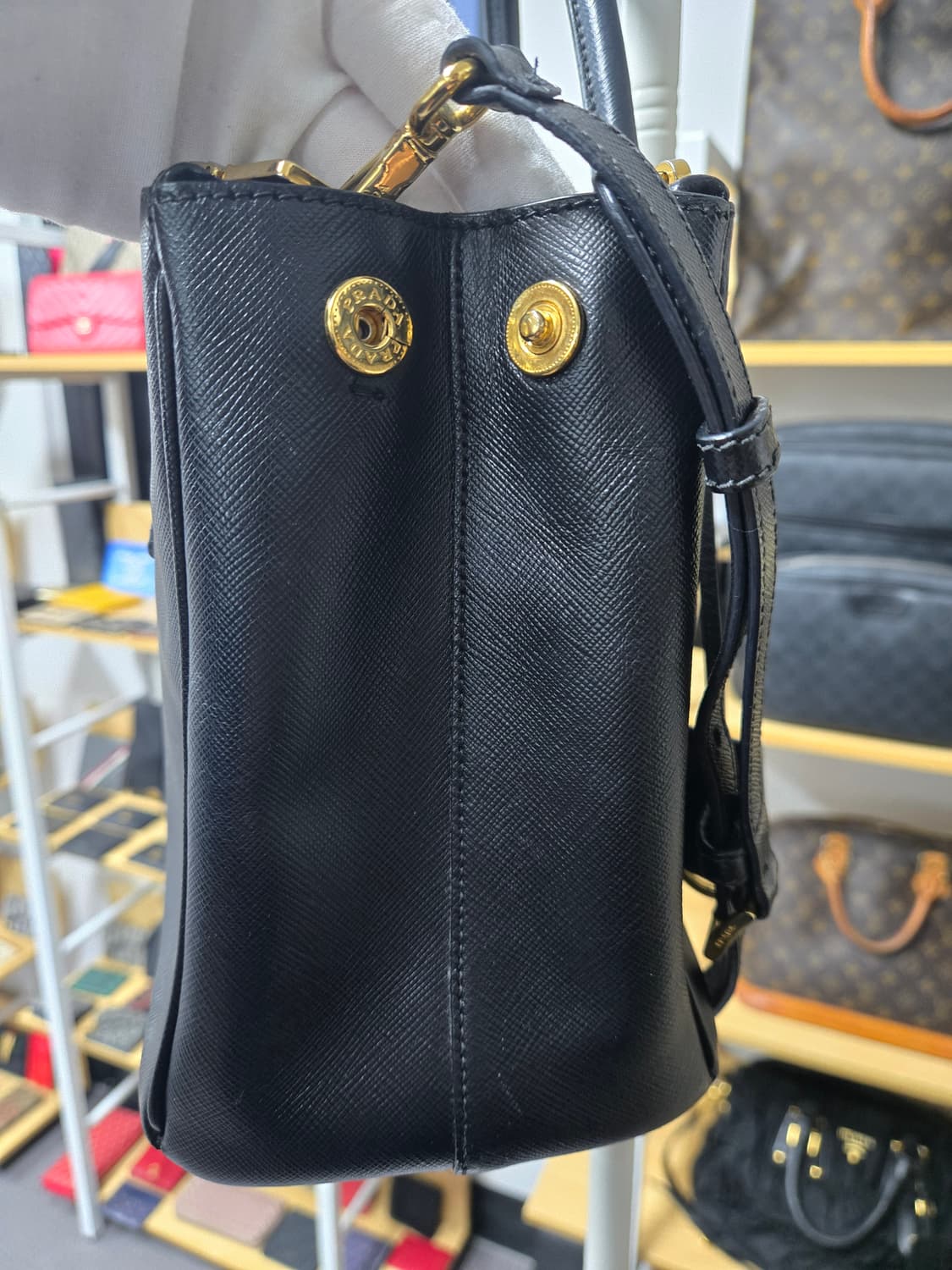 [특가][정품]프라다 사피아노 토트 숄더백 상품이미지5