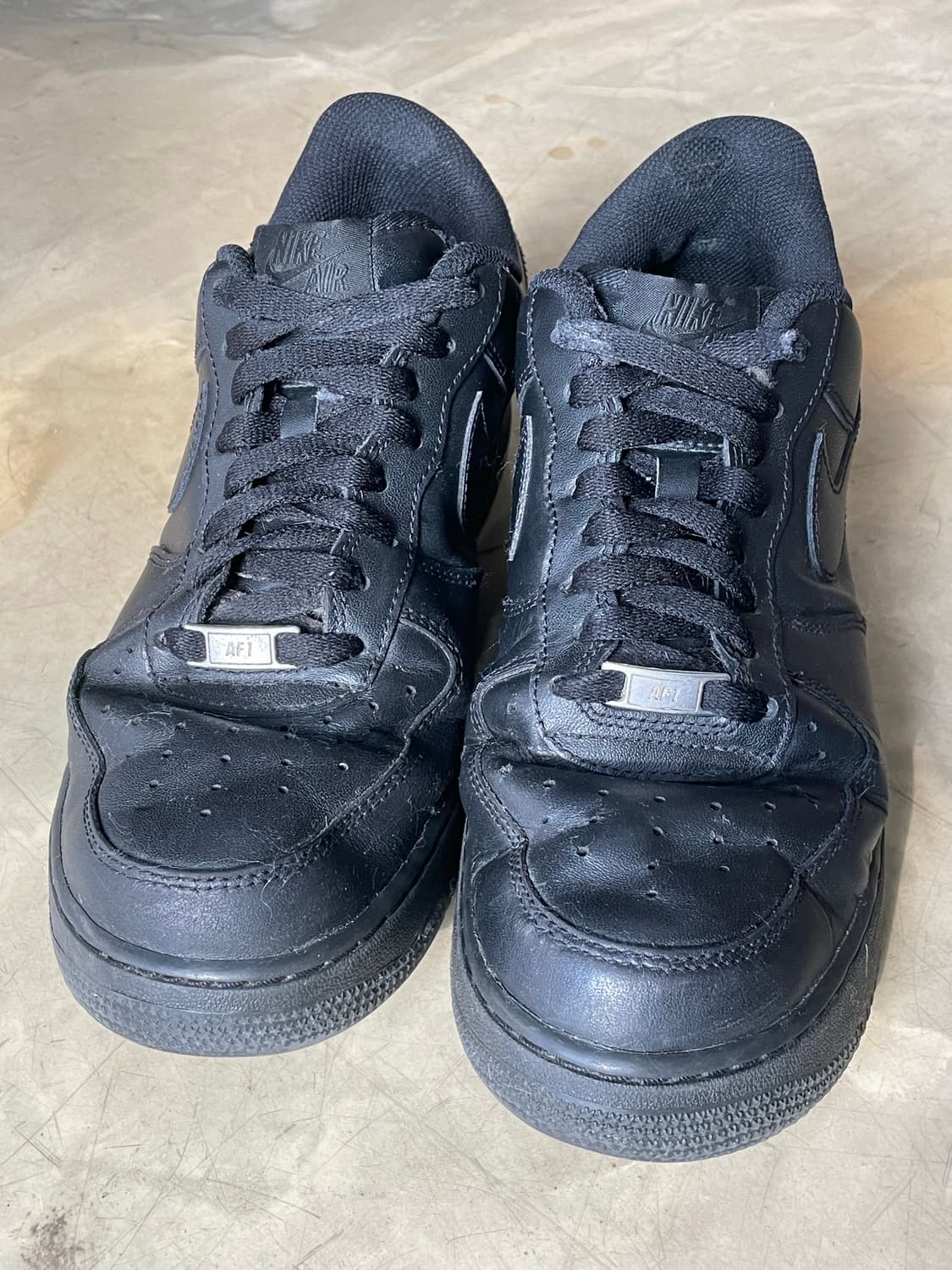 나이키 에어포스 1 블랙 275 상품이미지2