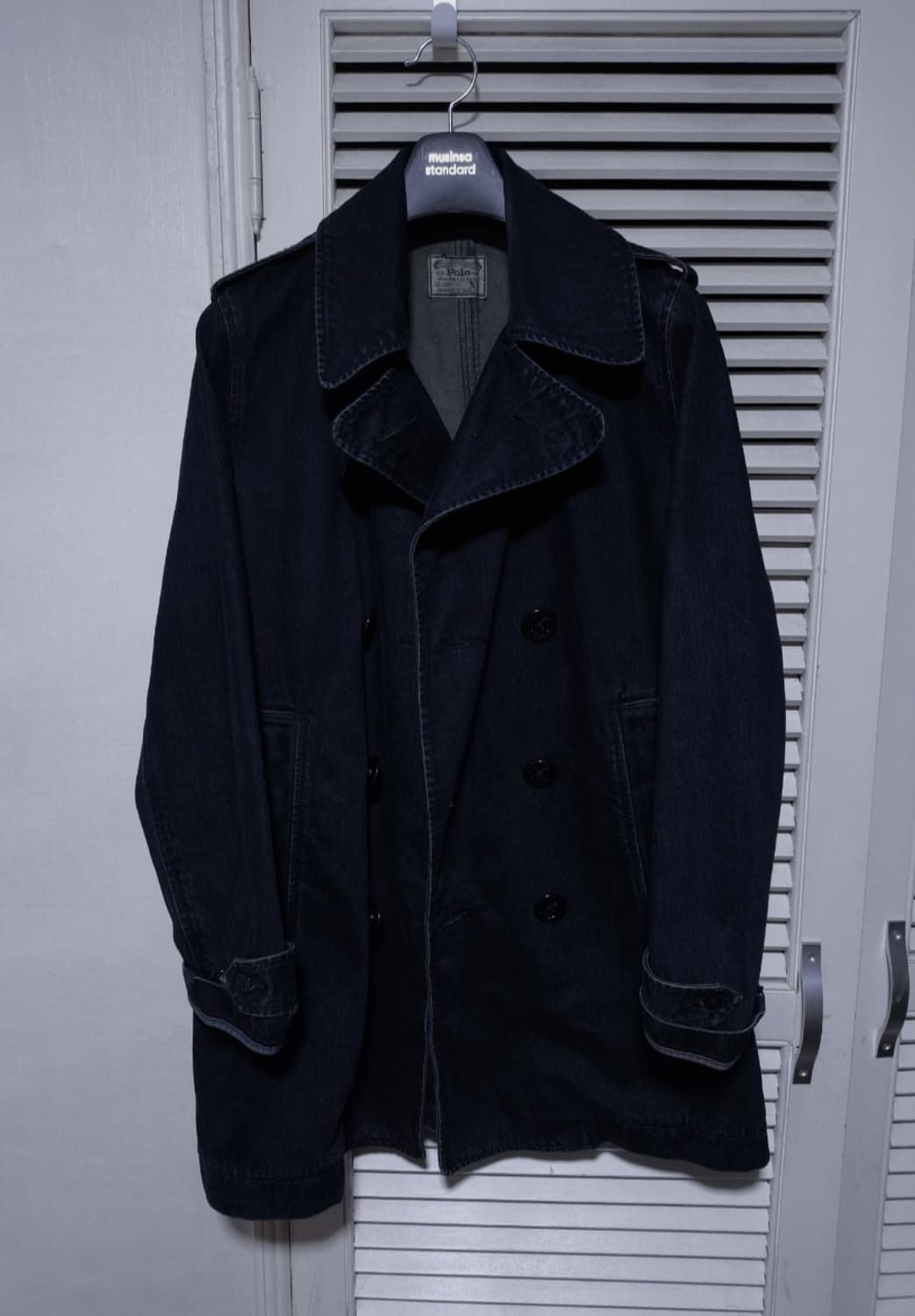 M 폴로랄프로렌 데님 인디고 더블코트 상품이미지1
