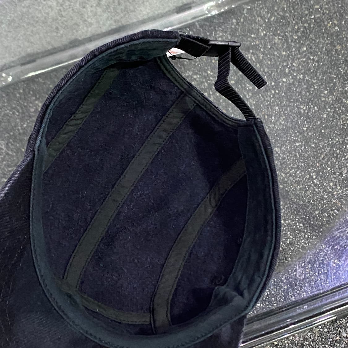 슈프림 블랙 데님 캠프 캡 B3810 상품이미지3