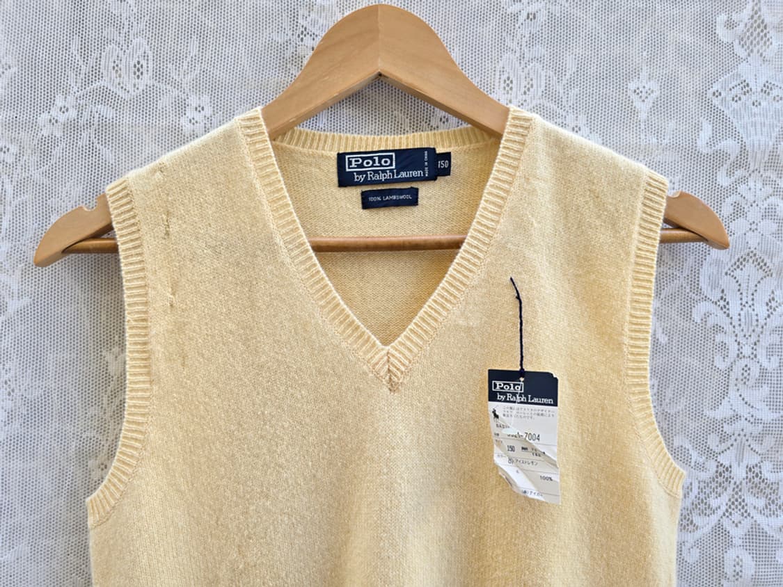 90s 랄프로렌 폴로 울 베스트 상품이미지2