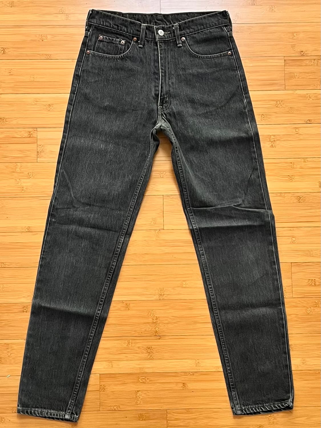 리바이스 레더탭 블랙진 데님팬츠 SIZE 31 상품이미지2