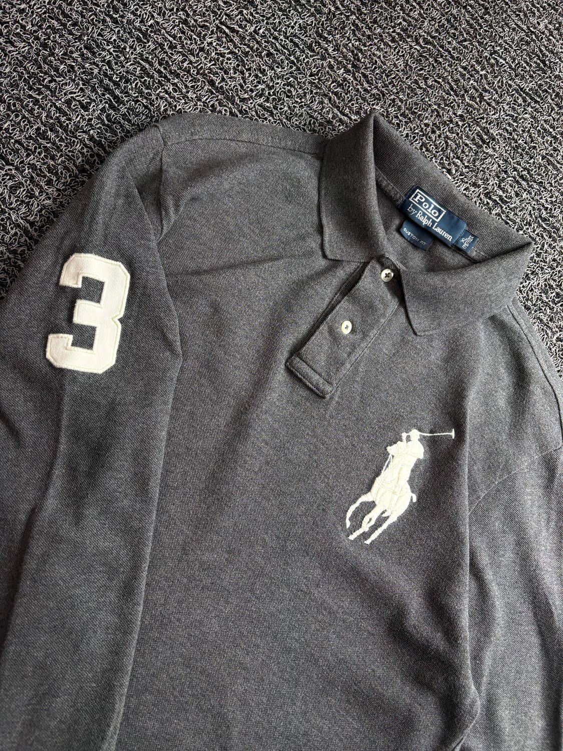 폴로 랄프로렌 아카이브 빅포니 럭비 피케이 티 3682 상품이미지3