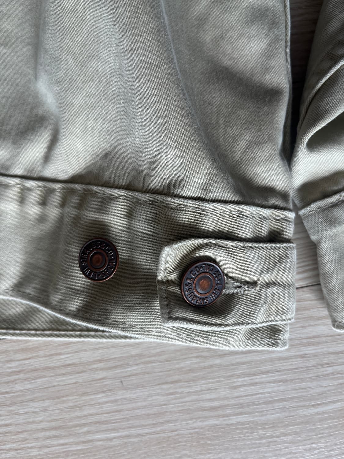 리바이스 화이트택 빈티지 트러커자켓 S 상품이미지7