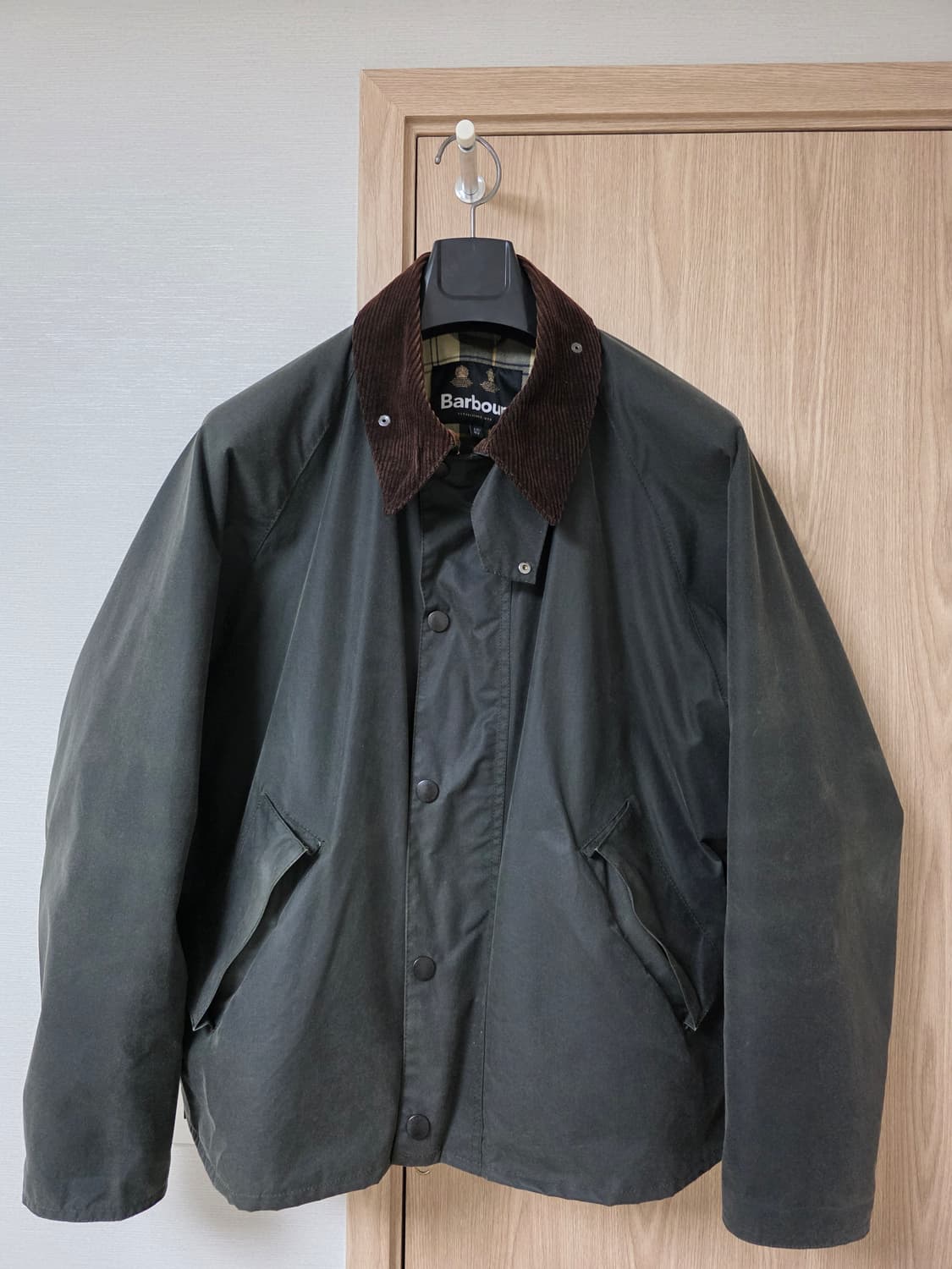 바버 트랜스포트 세이지그린 40사이즈 상품이미지1