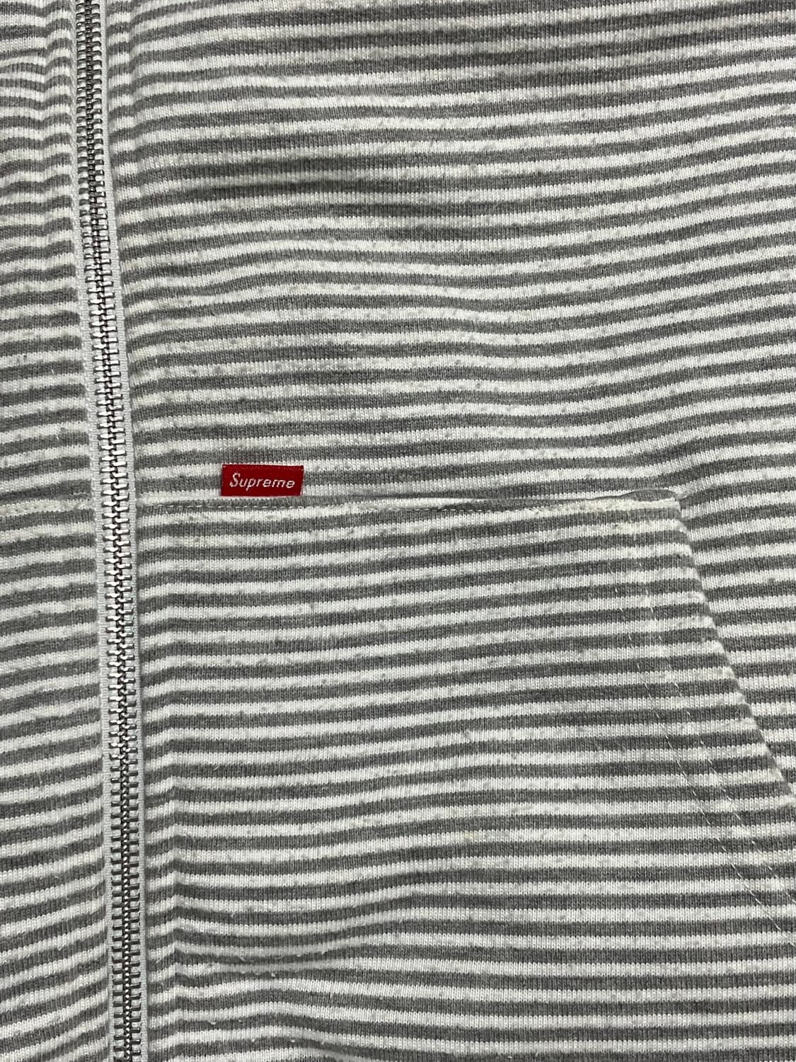 슈프림 10SS 스트라이프 후드집업 상품이미지2