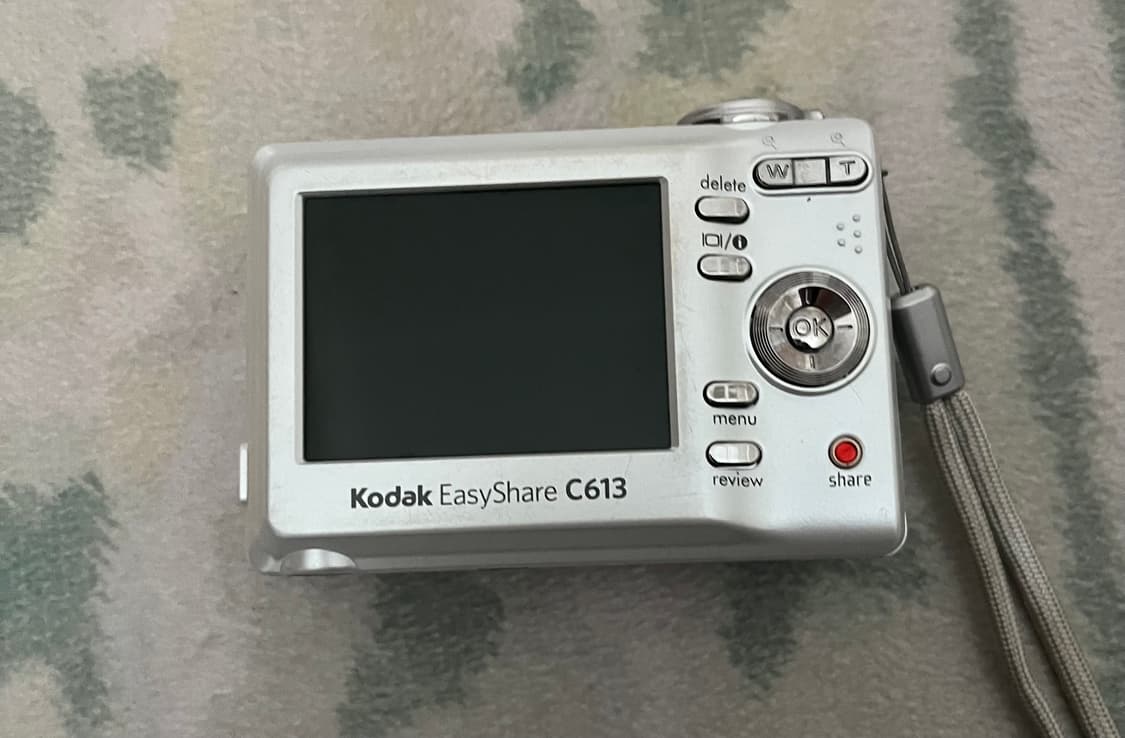 코닥 c613 화이트 카리나 디카 카메라 빈티지 상품이미지2