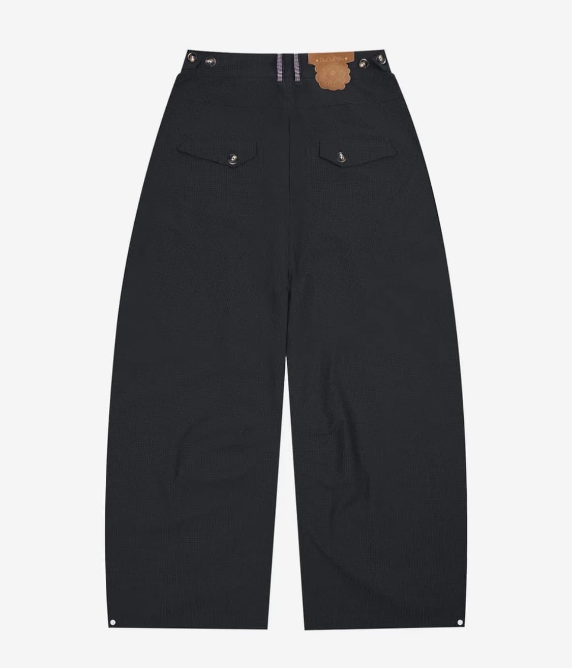 루나키후 사키 프릴 시어서커 와이드 팬츠 상품이미지4