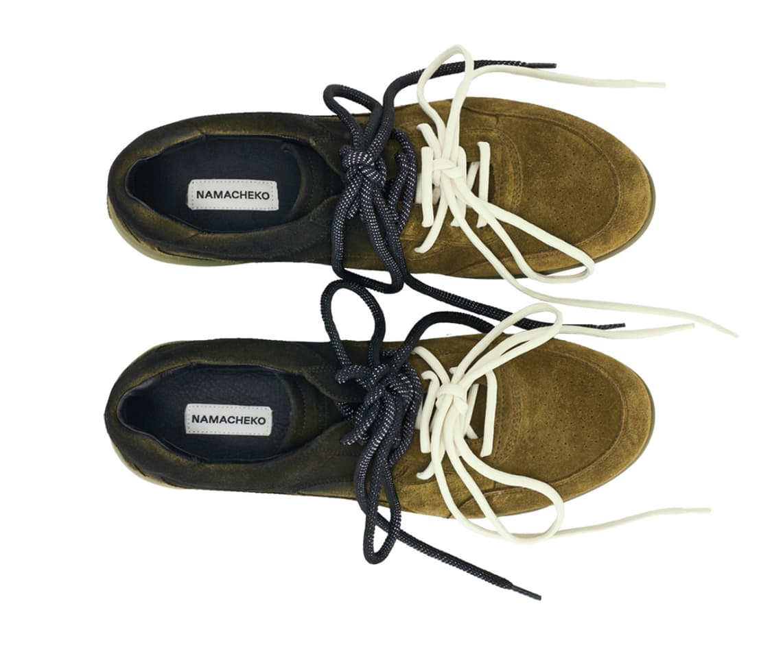 나마체코 오스터리 스니커 스프레이드 모스그린 상품이미지1