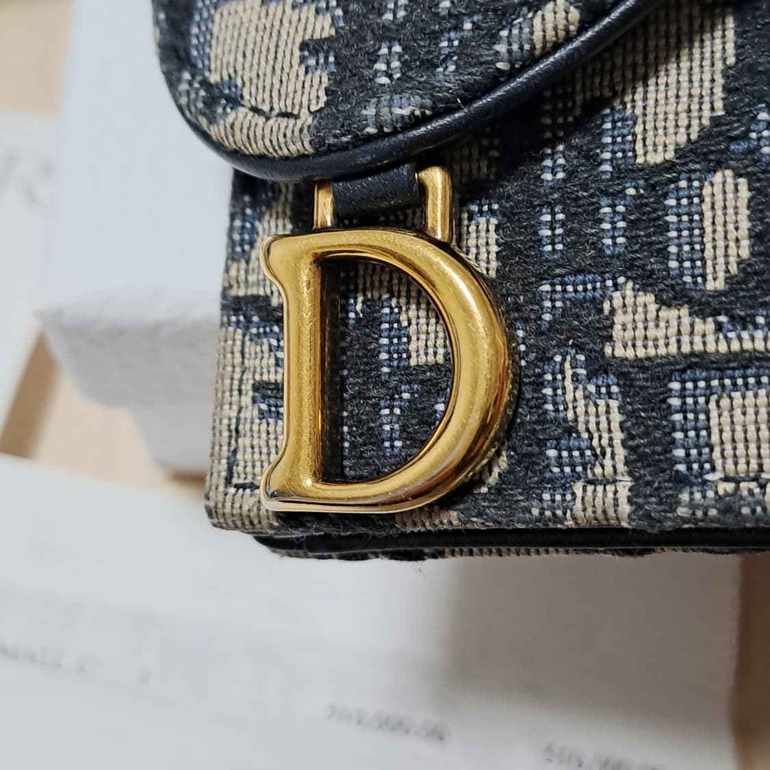 [정품/영수증풀세트] 디올 새들 오블리크 자카드 카드지갑, 디올지갑 상품이미지3