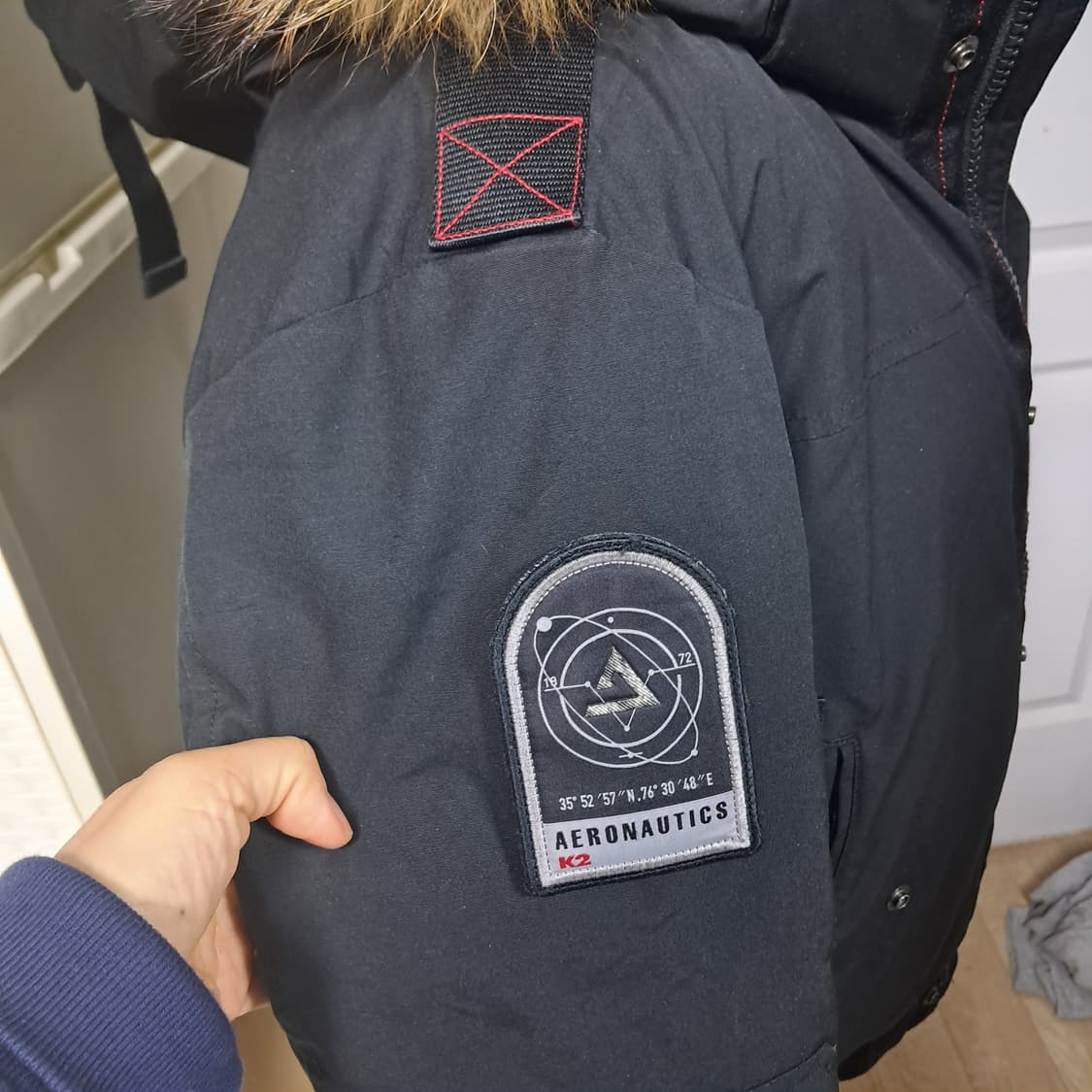 K2 익스트림 라쿤퍼 여성 패딩 구스다운 85사이즈(약44~55) 상품이미지5