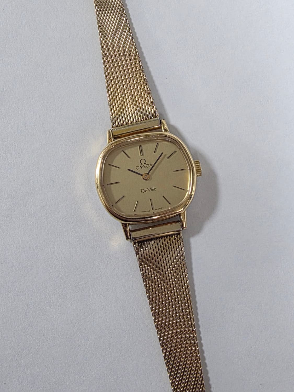 오메가 시계 빈티지 OMEGE 드빌 금장 수동 올제치 여성용 26미리 상품이미지7
