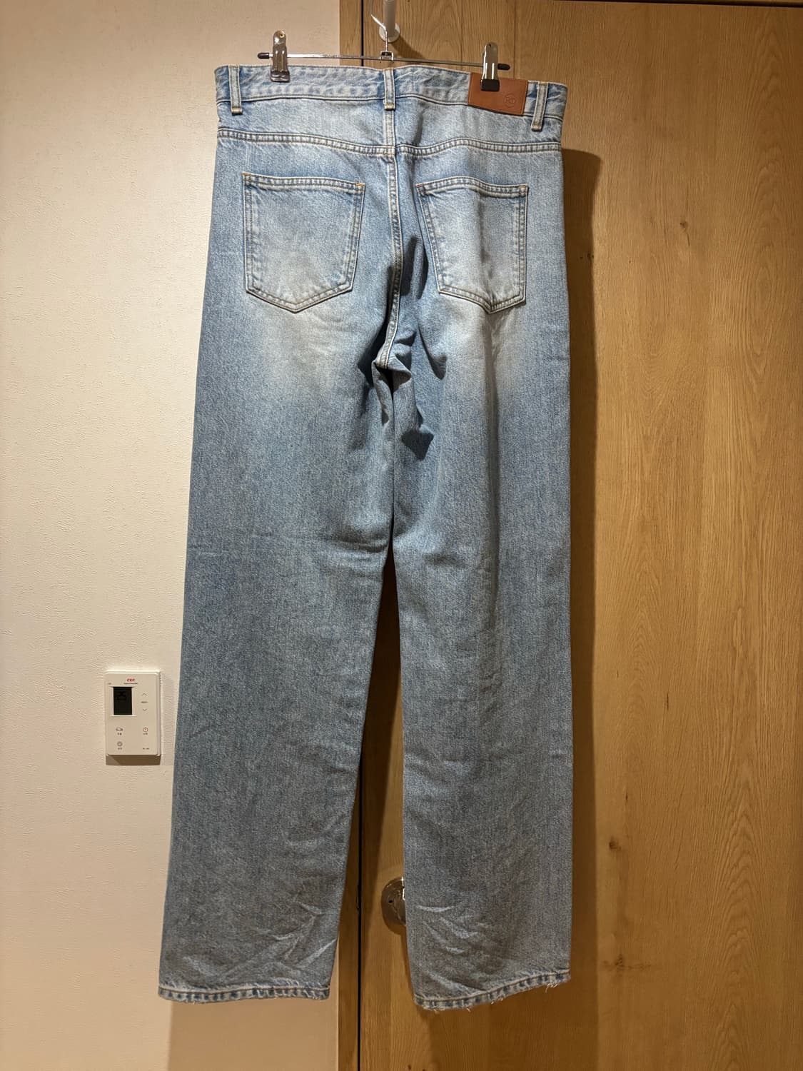 렉토 25ss destroyed denim pants 스몰 팝니다 상품이미지2