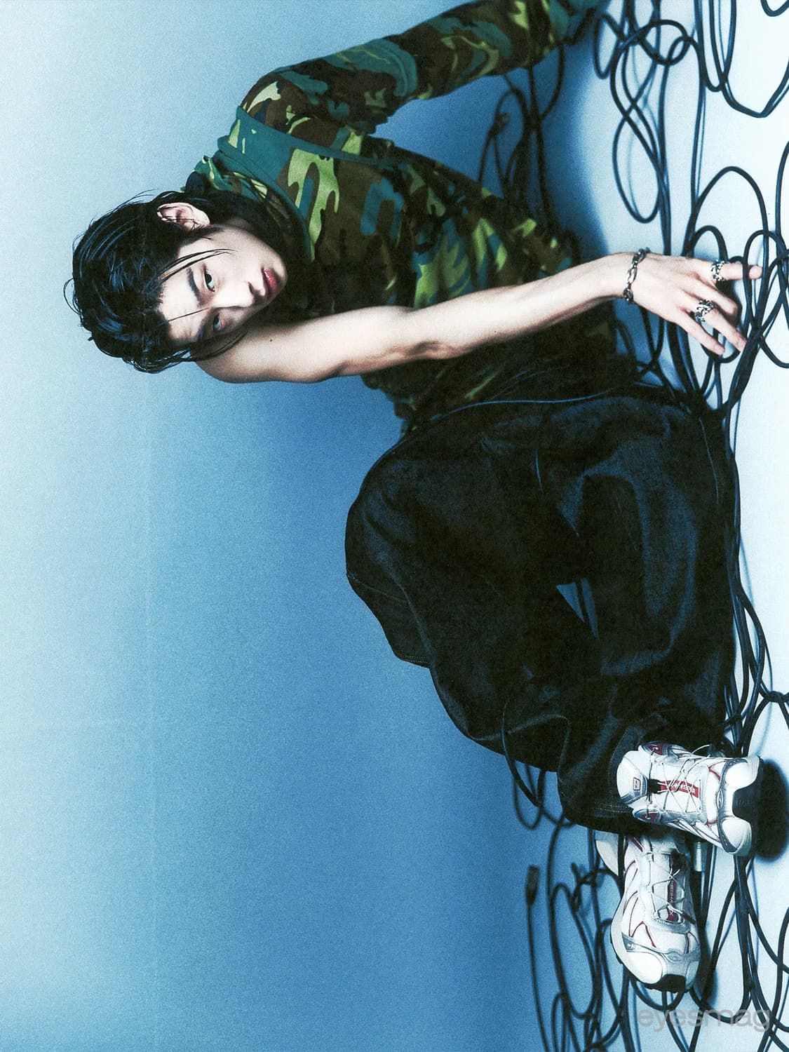 [M] at is at layered tshirt _ camo 상품이미지1