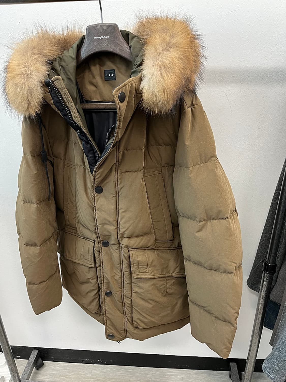 105-110) 인터매조 라쿤퍼 하프다운  상품이미지1