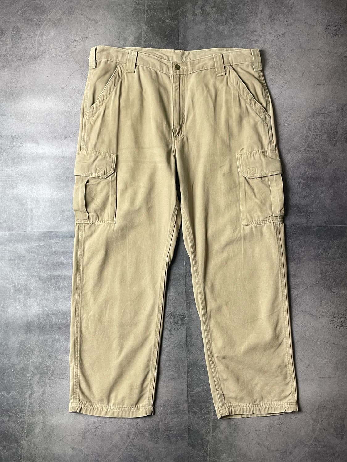 CARHARTT 칼하트 빈티지 베이지 카고 팬츠 상품이미지1