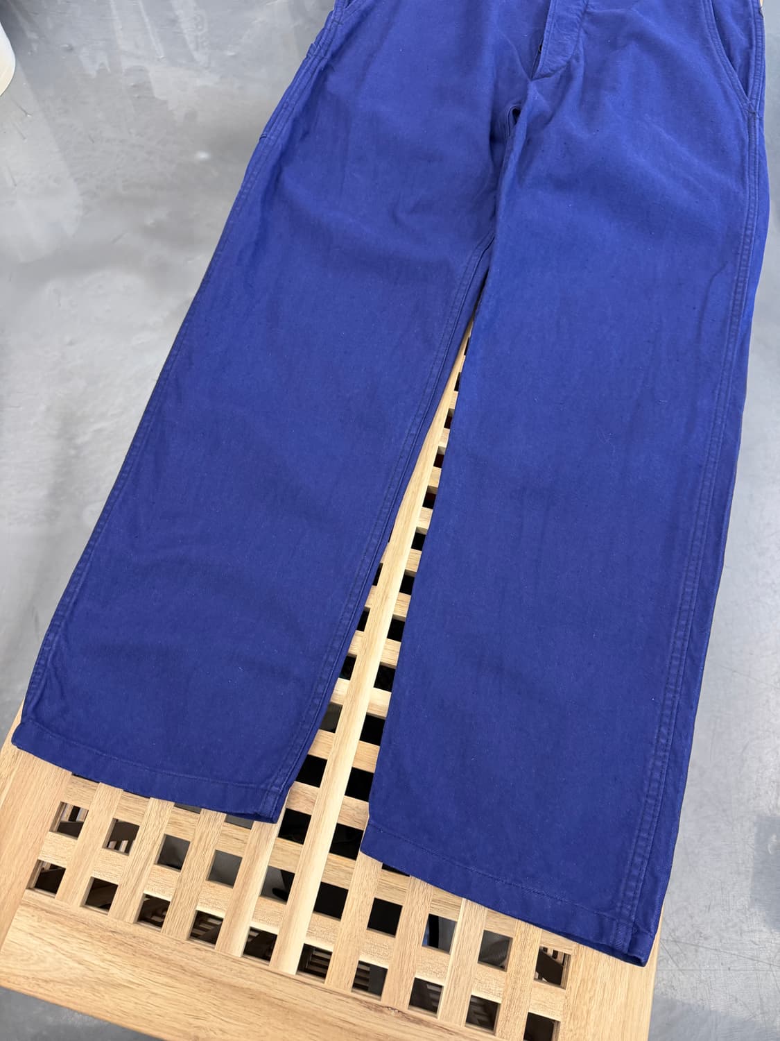 OLD MODEL PURPLE NAVY VINTAGE 프렌치워크팬츠 상품이미지6